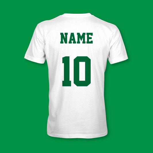 IYSA add NAME and NUMBER to ANY SHIRT ADDED to YOUR CART