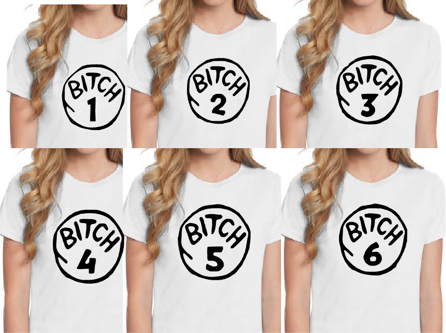 BITCH 1 2 3 4 5 6