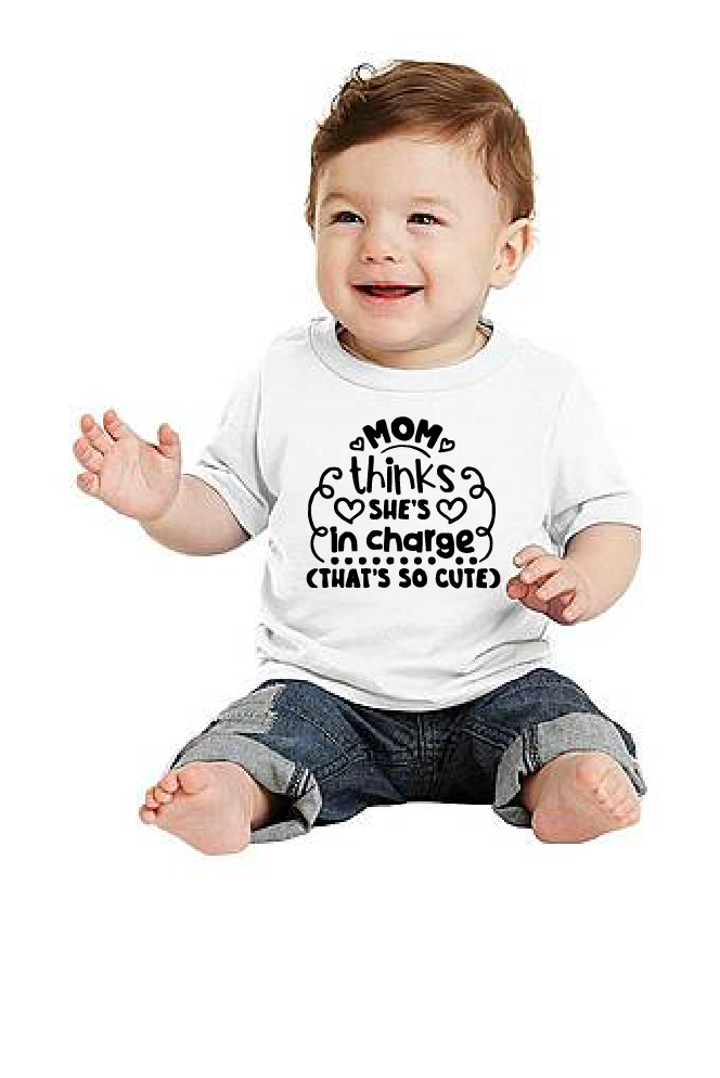 *Mom Thinks She's In Charge, That's So Cute*