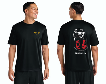 Black Mongoose Buster the Mongoose Athletic T-Shirt
