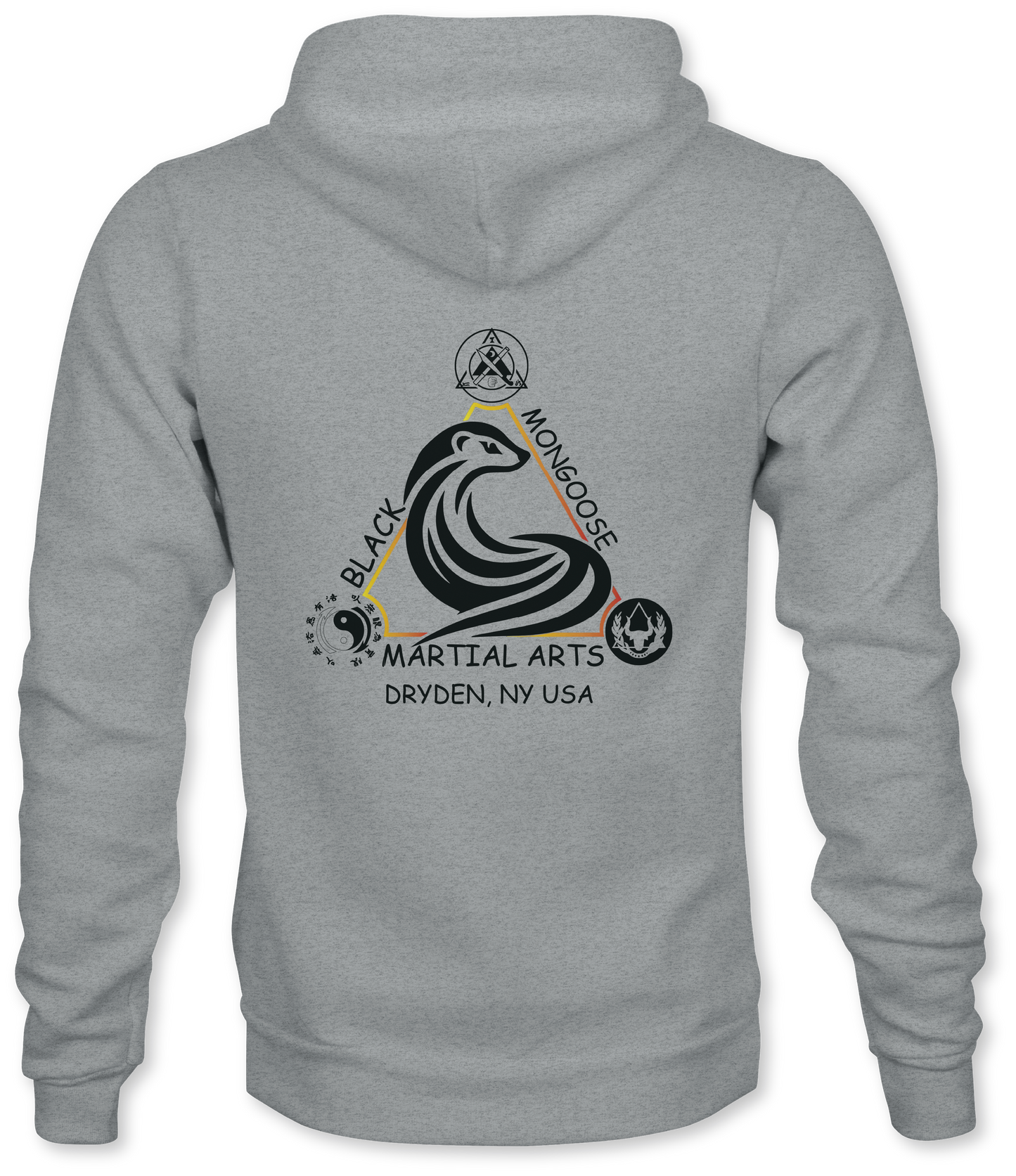 Black Mongoose Martial Arts Hoodie