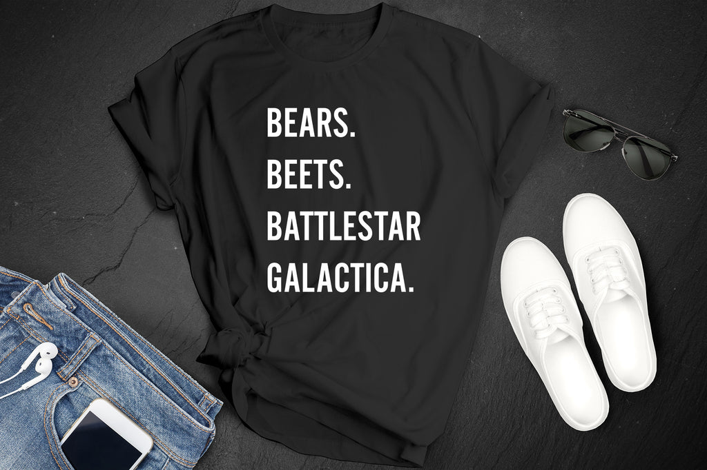 *Bears Beets Battlestar Galactica*