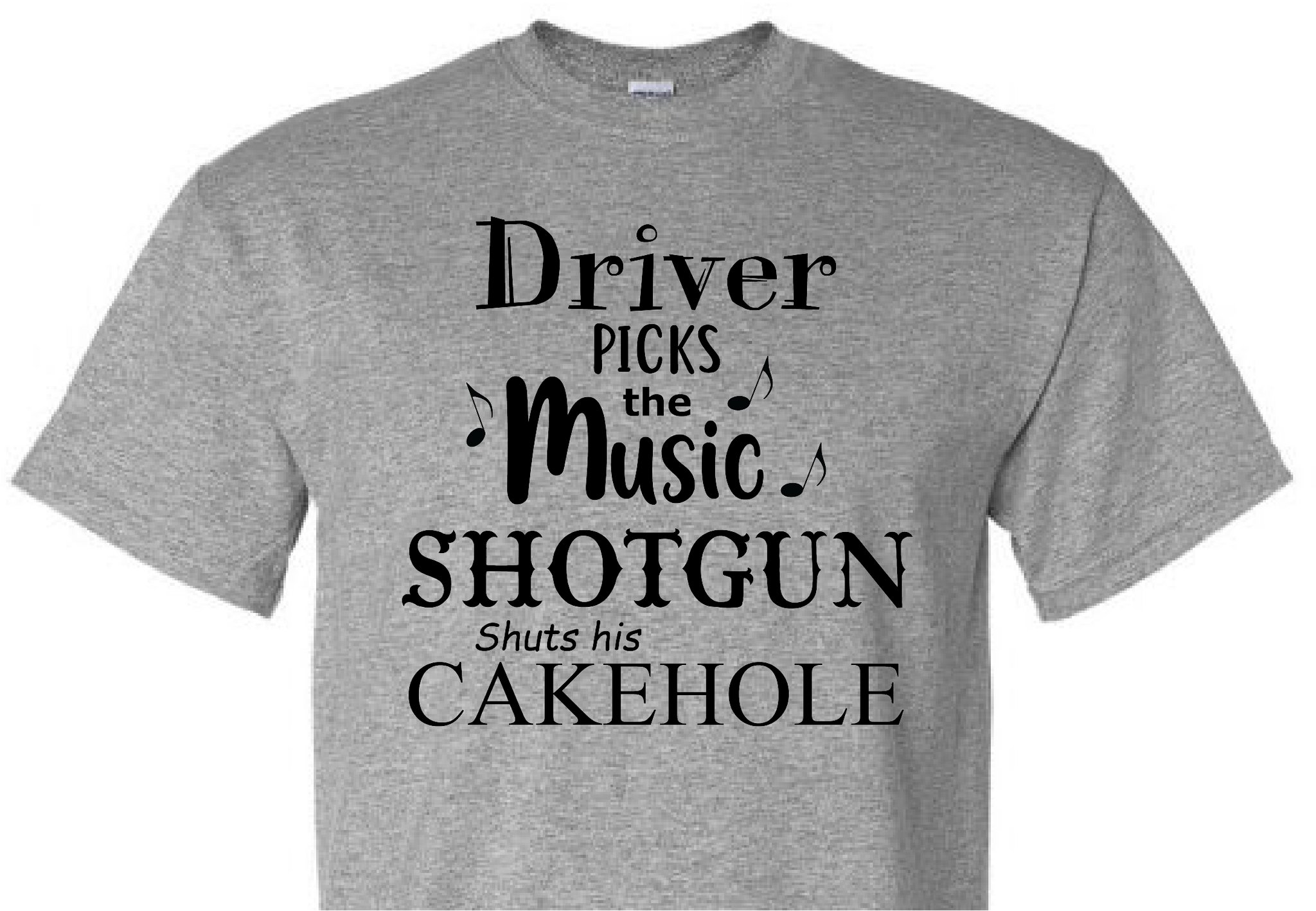 *Driver Picks the Music, Shotgun shuts his Cakehole*