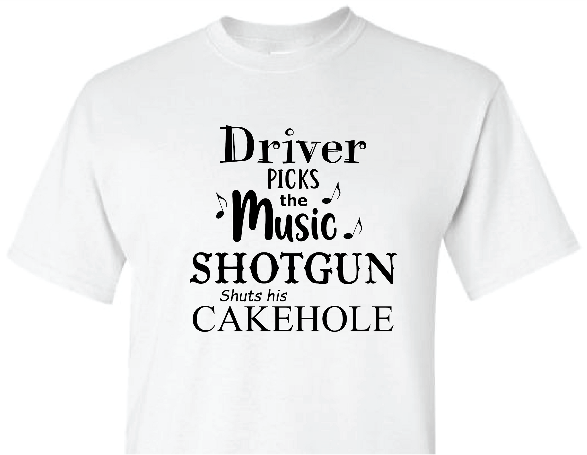 *Driver Picks the Music, Shotgun shuts his Cakehole*