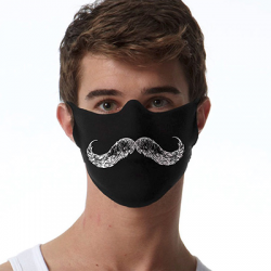 *Distinguished Mustache* Face Mask