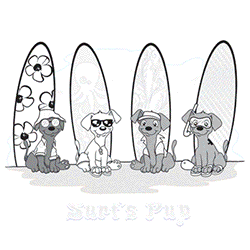 *Surf's Pup* Solar Tee