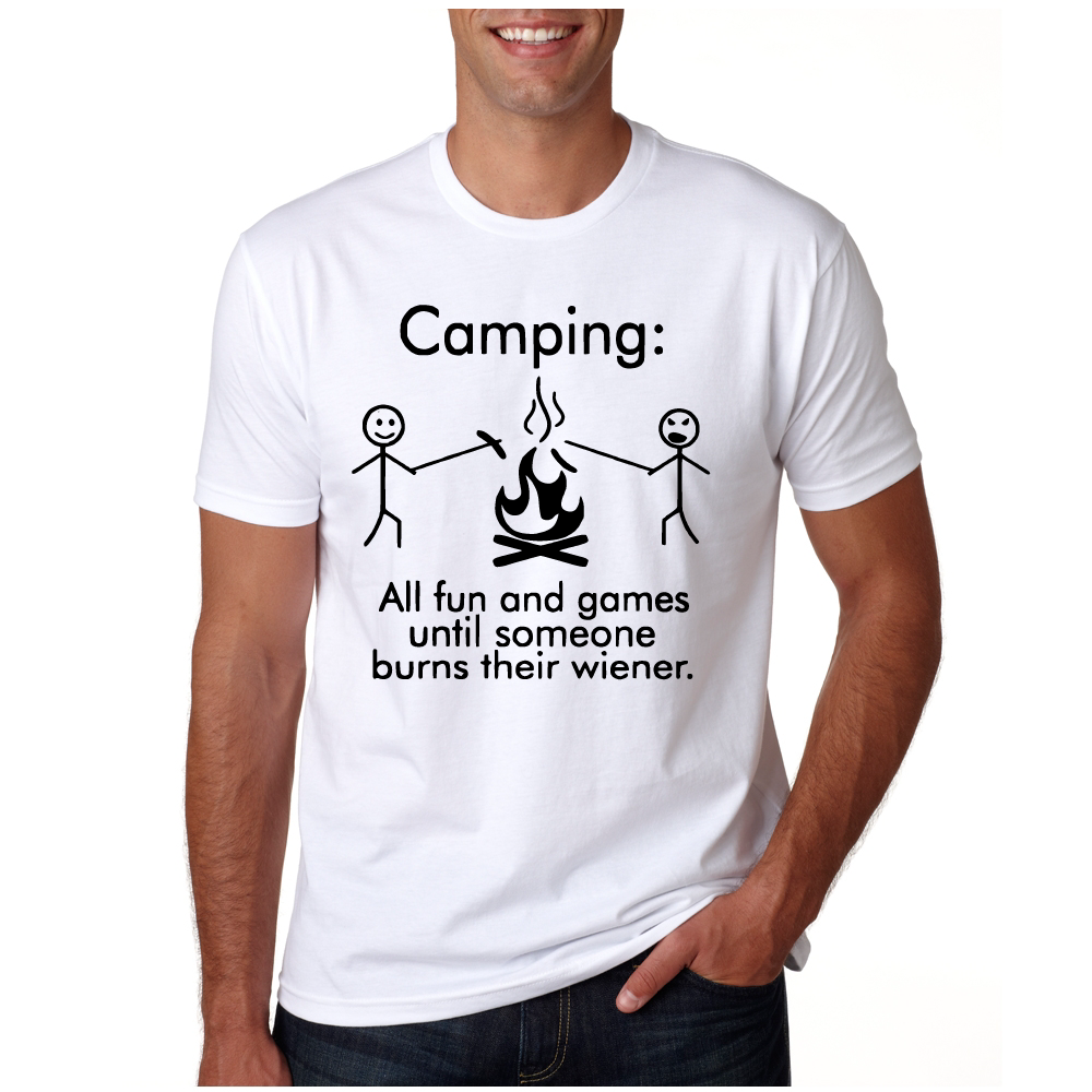 *Camping: All Fun and Games Until Someone Burns Their Weiner*
