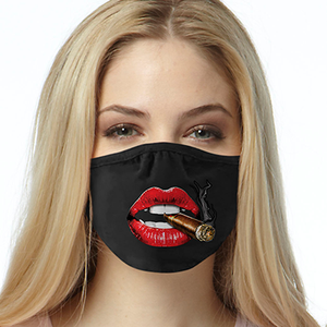 *Cigar Lips* Face Mask
