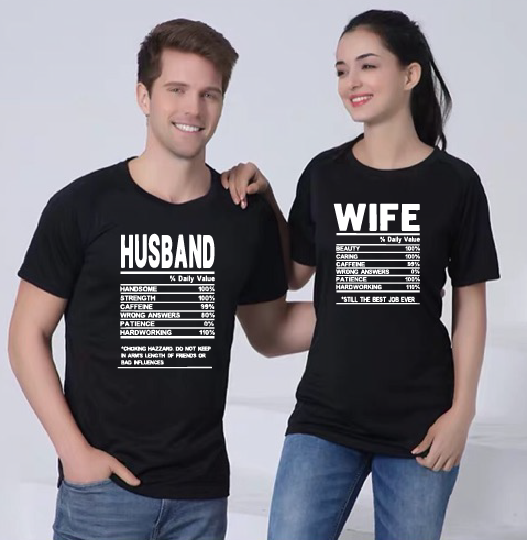 *Husband and Wife Nutrition Facts*
