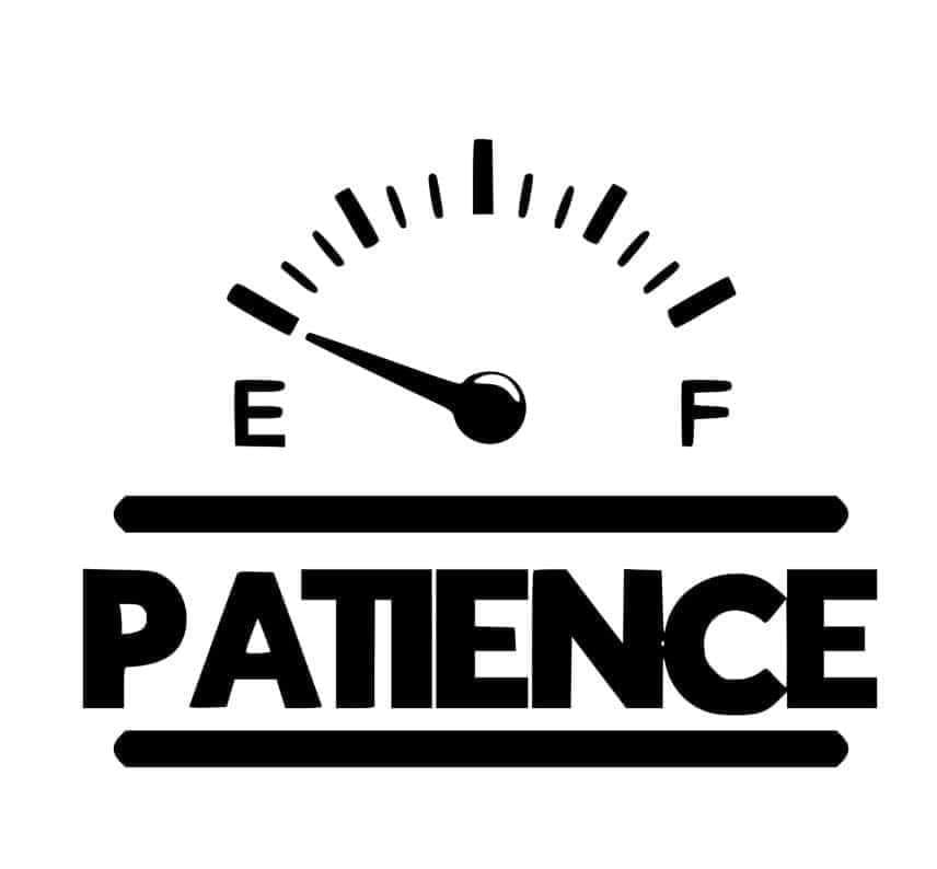 *Patience Meter on Empty*