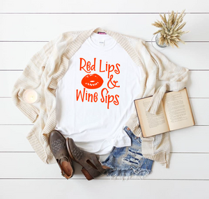 *Red Lips & Wine Sips*