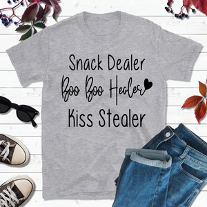*Snack Dealer Booboo Healer Kiss Stealer*
